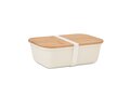 Lunchbox met bamboe deksel 20 x 13,5 x 6,5 cm 11
