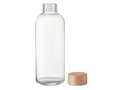 Glazen drinkfles bamboe dop - 650 ml 4