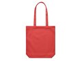 Stevige canvas boodschappentas 38 x 9 x 42 cm 24