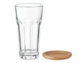 Glas met bamboe deksel - 300 ml