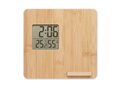 Bamboe weerstation met draadloze oplader 1