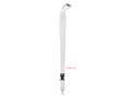 Lanyard met metalen haak, afneembare gesp & veiligheid sluiting 20 mm