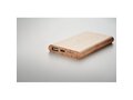 Bamboe powerbank 4000 mAh 4