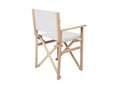 Opvouwbare houten strandstoel 8