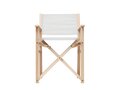 Opvouwbare houten strandstoel 6