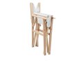Opvouwbare houten strandstoel 7