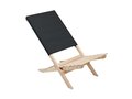Opvouwbare houten strandstoel