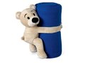 Fleece deken met teddybeer 1