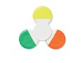 Spinmark handspinner met 3 kleuren highlighters 2