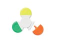 Spinmark handspinner met 3 kleuren highlighters 3