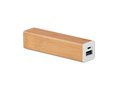 Bamboe powerbank balk - 2200 mAh