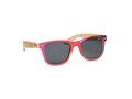 Custom-Made UV400 zonnebril met bamboo pootjes – volledig eigen design