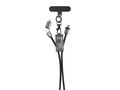 Terra RCS gerecycled PET telefoon lanyard oplaadkabel 2