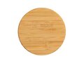 FSC bamboe 5W draadloze oplader rond 2