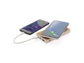 Kurk en tarwestro 5W draadloze powerbank - 8.000 mAh 4