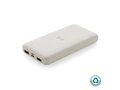 RCS standaard recycled powerbank met draadloze oplader - 8.000 mAh