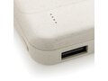 RCS standaard recycled powerbank met draadloze oplader - 8.000 mAh 7