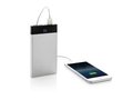 Platte powerbank met digitaal scherm - 6000 mAh 6