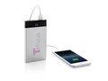 Platte powerbank met digitaal scherm - 6000 mAh 5