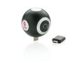 Dual lens 360 graden camera 2