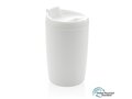 GRS gerecycled beker met klepdeksel - 300 ml