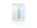 Deluxe glazen mok met regenboog finish - 330 ml 4