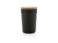 GRS gerecycled PP mok met FSC® bamboe deksel - 300 ml 2