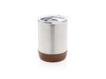 RCS gerecycled roestvrijstalen koffiebeker met kurk - 180 ml 1