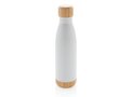 Vacuüm fles uit RVS en bamboe - 700 ml