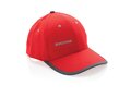 Impact AWARE ™ 6 panel cap van geborsteld katoen met bies 29