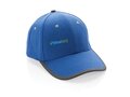 Impact AWARE ™ 6 panel cap van geborsteld katoen met bies 41