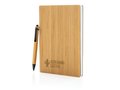 A5 Bamboe notitieboek & pen set 4