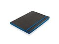 Luxe A5 softcover notitieboek met gekleurde rand 20