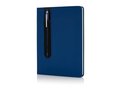 Standaard hardcover PU A5 notitieboek met stylus pen