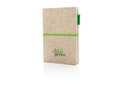 Eco jute notitieboek 6