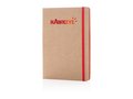 Kraft notitieboek met gerecycled papier 4