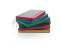 Deluxe stoffen A5 notitieboek met gekleurde zijde 25