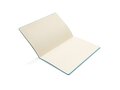 Softcover PU notitieboek met gekleurde accent rand 18