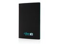 Softcover PU notitieboek met gekleurde accent rand 19