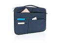 Smooth PU 15.6" laptop sleeve met handvat PVC-vrij 10