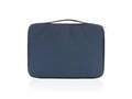 Smooth PU 15.6" laptop sleeve met handvat PVC-vrij 12