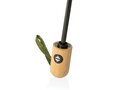 21" Impact AWARE™ RPET 190T bamboo auto open-dicht paraplu 41