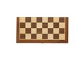 Luxe houten opvouwbare schaakset 2
