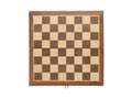 Luxe houten opvouwbare schaakset 4