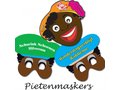 Pietenmaskers met gestanste veer 2