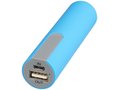 Powerbank met rubberlaag - 2200 mAh