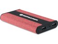 PowerBank PowerFabric met logo verlichting - 6000 mAh