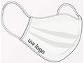 Premium Mondmasker uit katoen 2 lagen + opening voor filter &  bedrukt met je logo 3