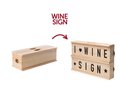 Rackpack Wine Sign