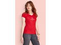 Dames T-shirt met diepe hals 221